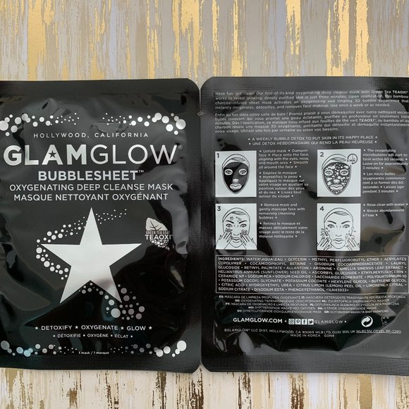 Glamglow Bubble Sheet Masks 1 SHEET ONLY - Picture 1 of 10